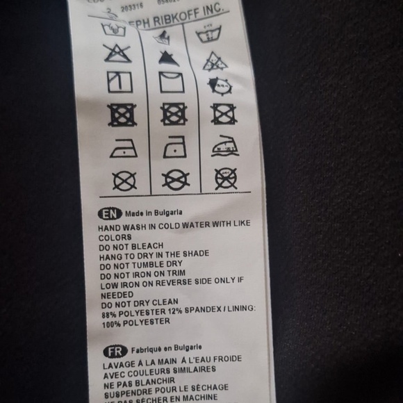 Animal Print Fall Coat Joseph Ribkoff Belted Business Casual Jacket Sz 4 - Picture 12 of 12